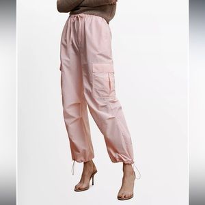 Pink Mango Parachute Pants